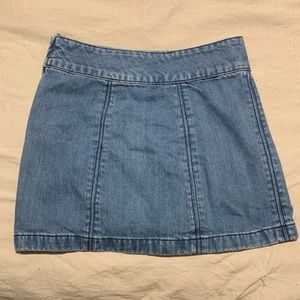 NEVER WORN Jean Free People Skirt